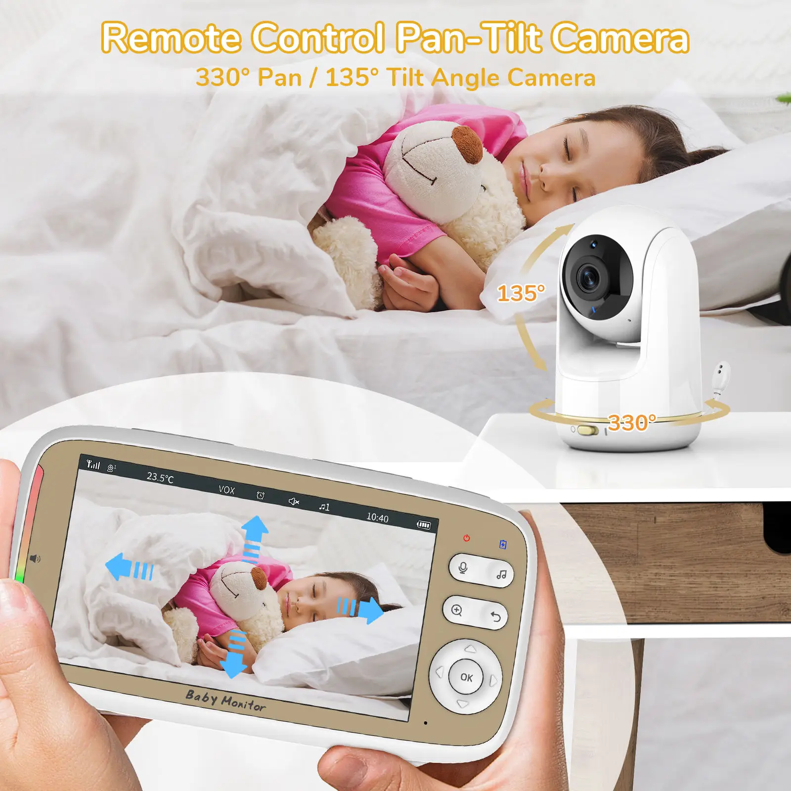 VB803 PRO Baby Monitor with 2p - đánh giá và giá Home Cinema Wireless