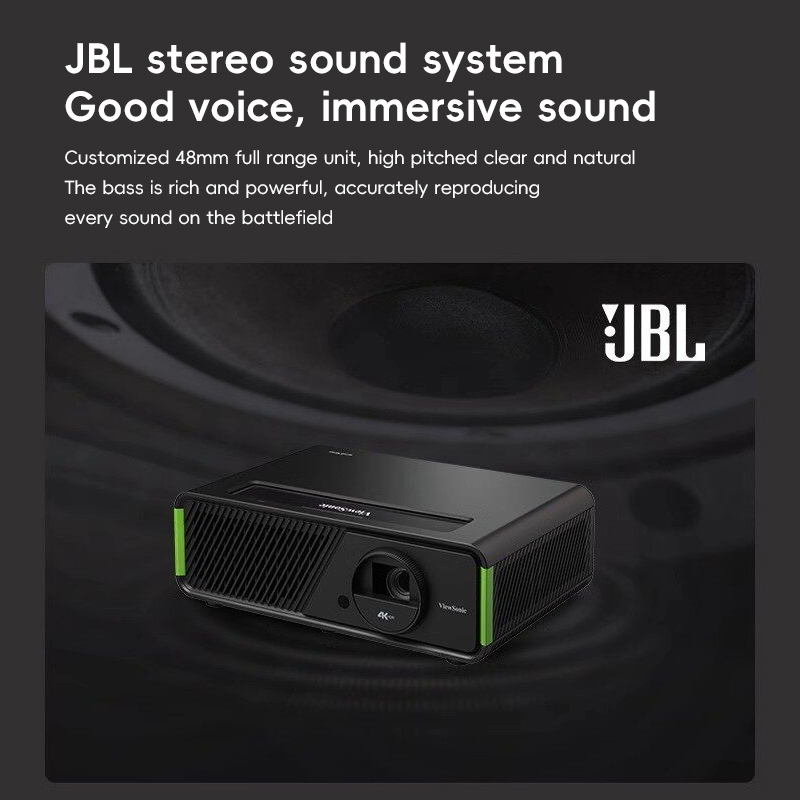 ViewSonic TK9 4K UHD DLP Proje - đánh giá và giá Home Cinema Jbl