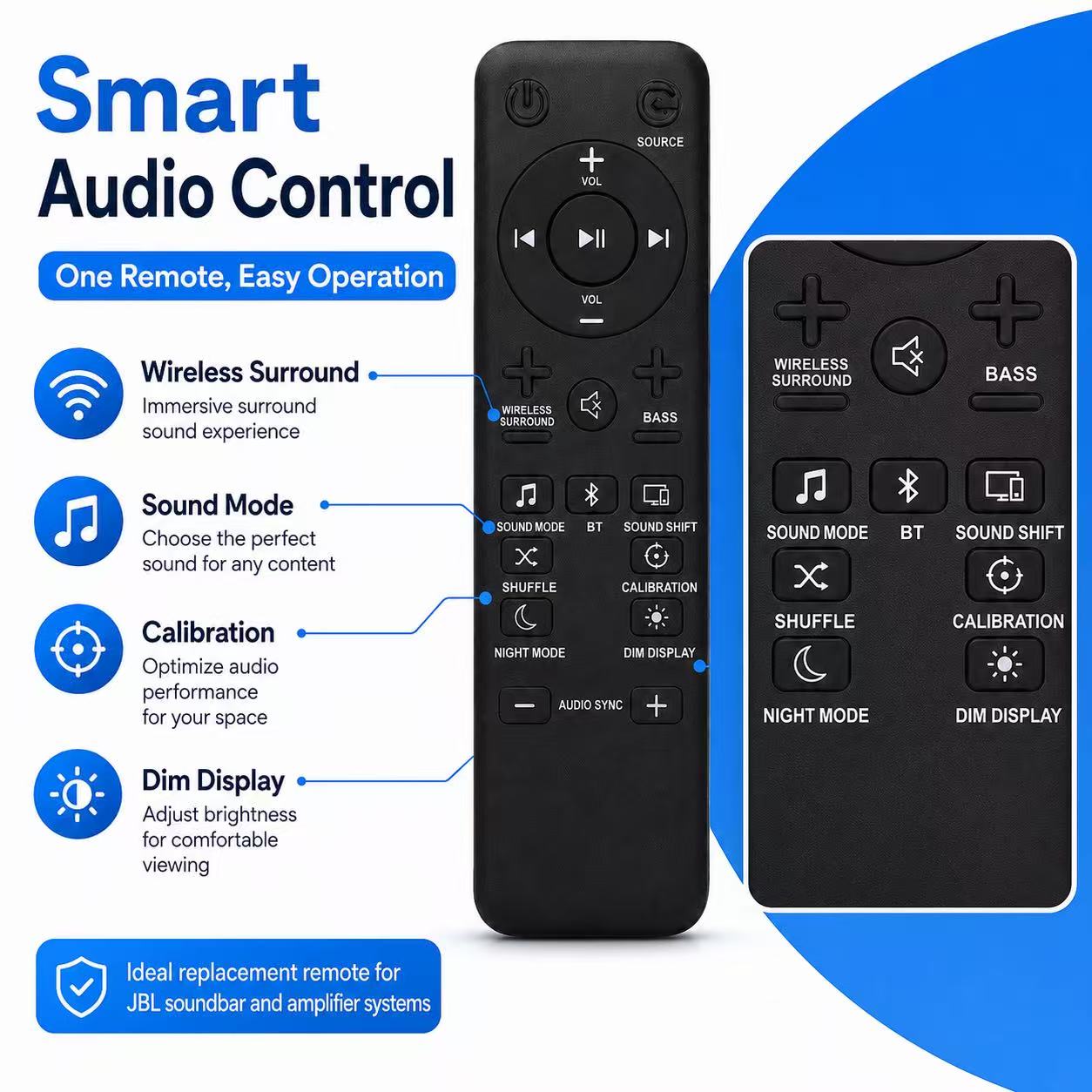 Remote Control For JBL Bar 2.1 - đánh giá và giá Home Cinema Jbl