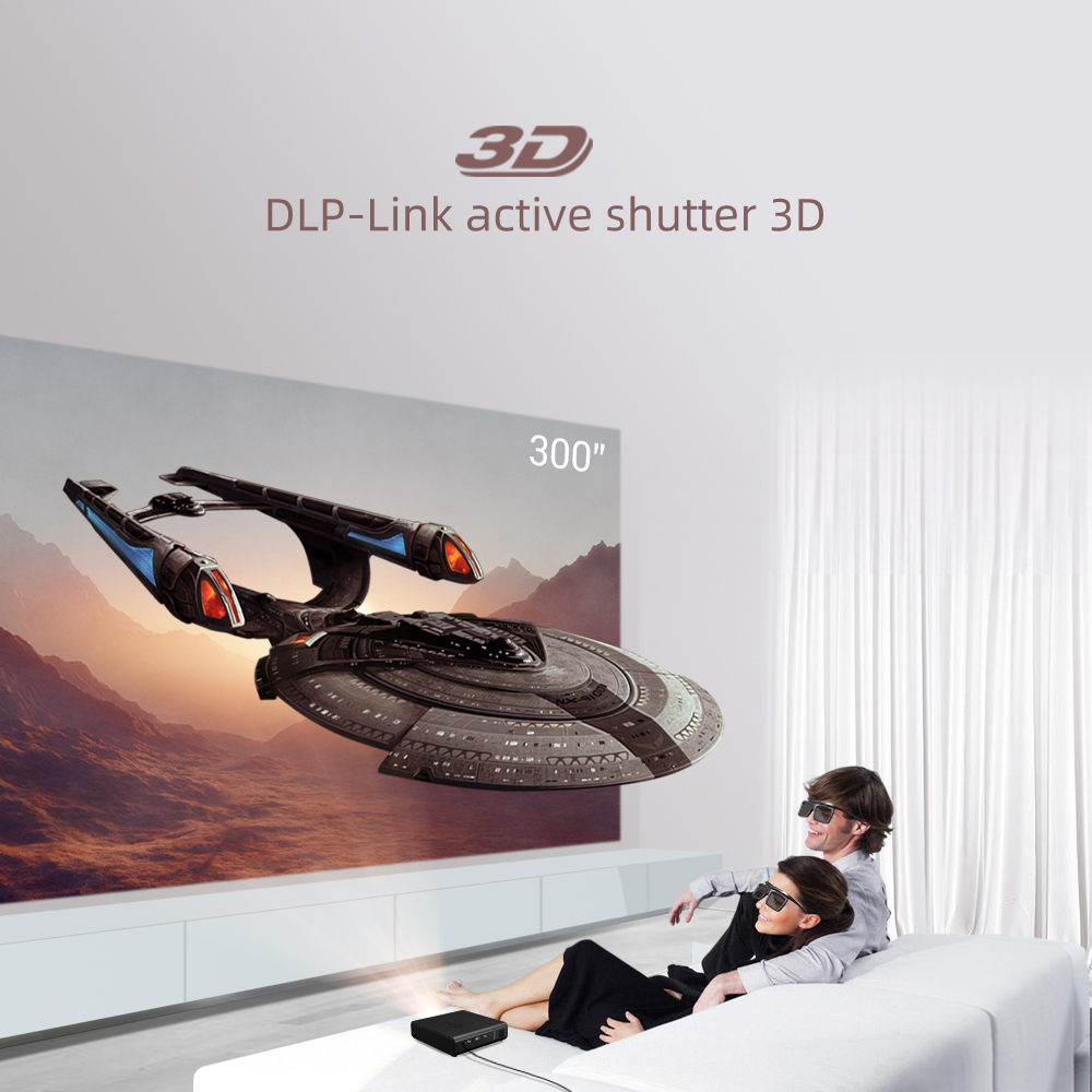 BYINTEK U30 Top Sale 3D 4K Pro - đánh giá và giá Home Cinema Wireless
