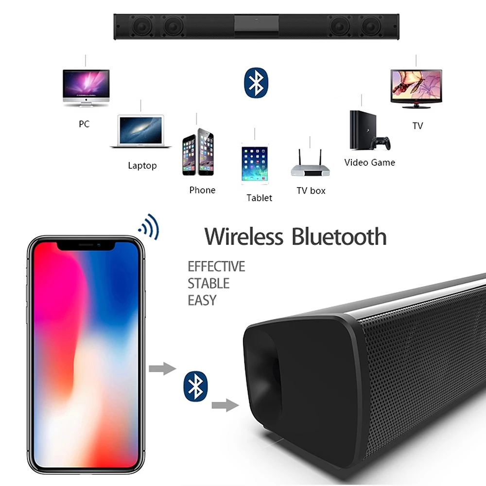 40W Bluetooth Speaker Column H - đánh giá và giá Home Cinema Chairs